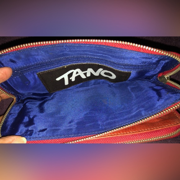 Tano Buttery Soft Leather Red  Organizer Wallet - Picture 5 of 6